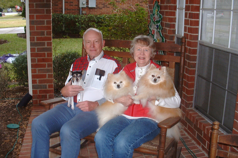 Lani, Keoki, and Kalima with Grandparents